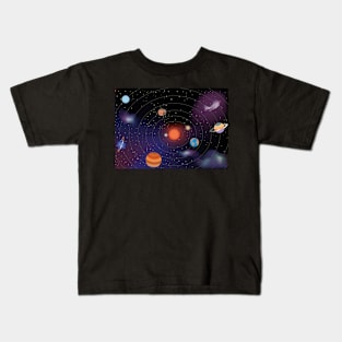 Solar system Kids T-Shirt